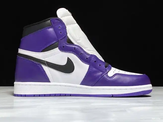 Rep TB Air Jordan 555088-500 OG Court High Purple 1 0616